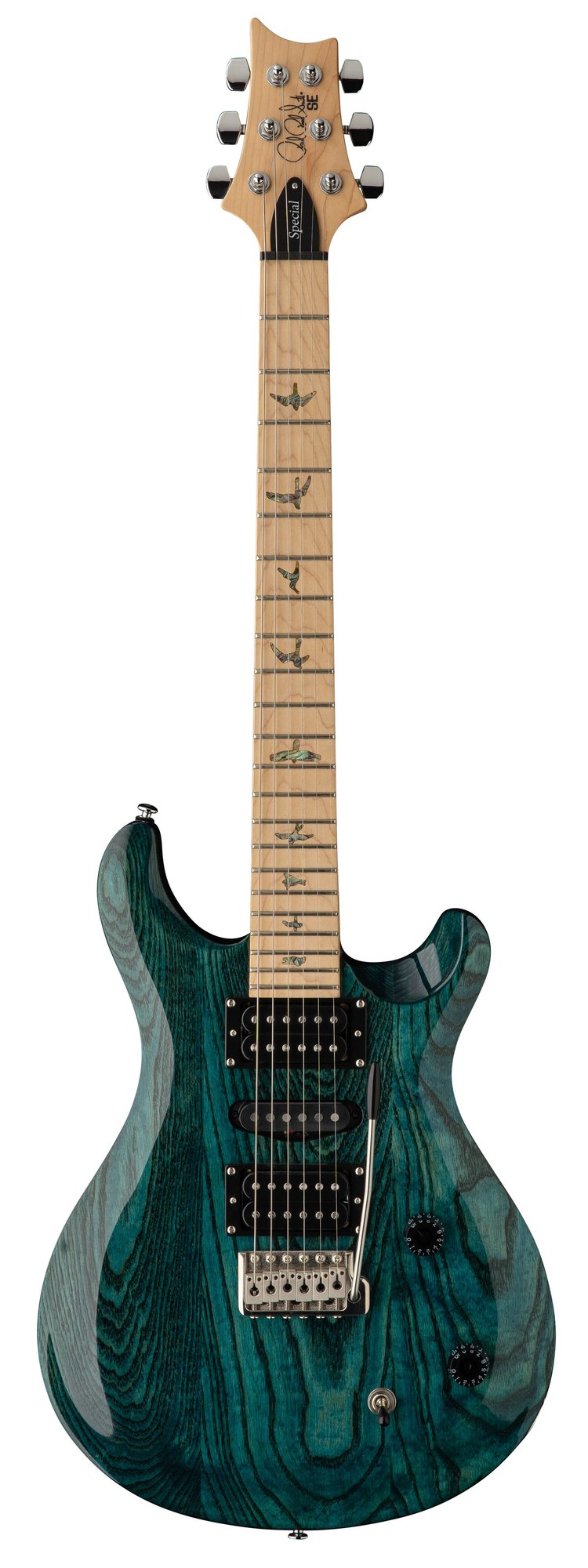 PRS SE, Swamp Ash Special, Iri Blue