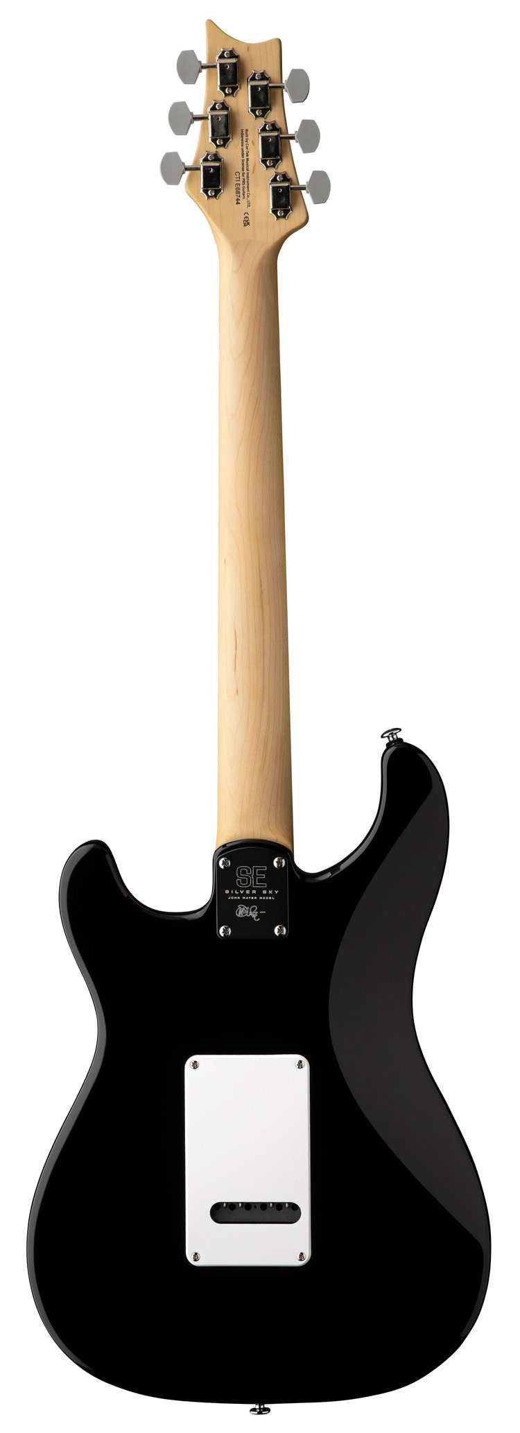 PRS SE, Silver Sky Piano Black