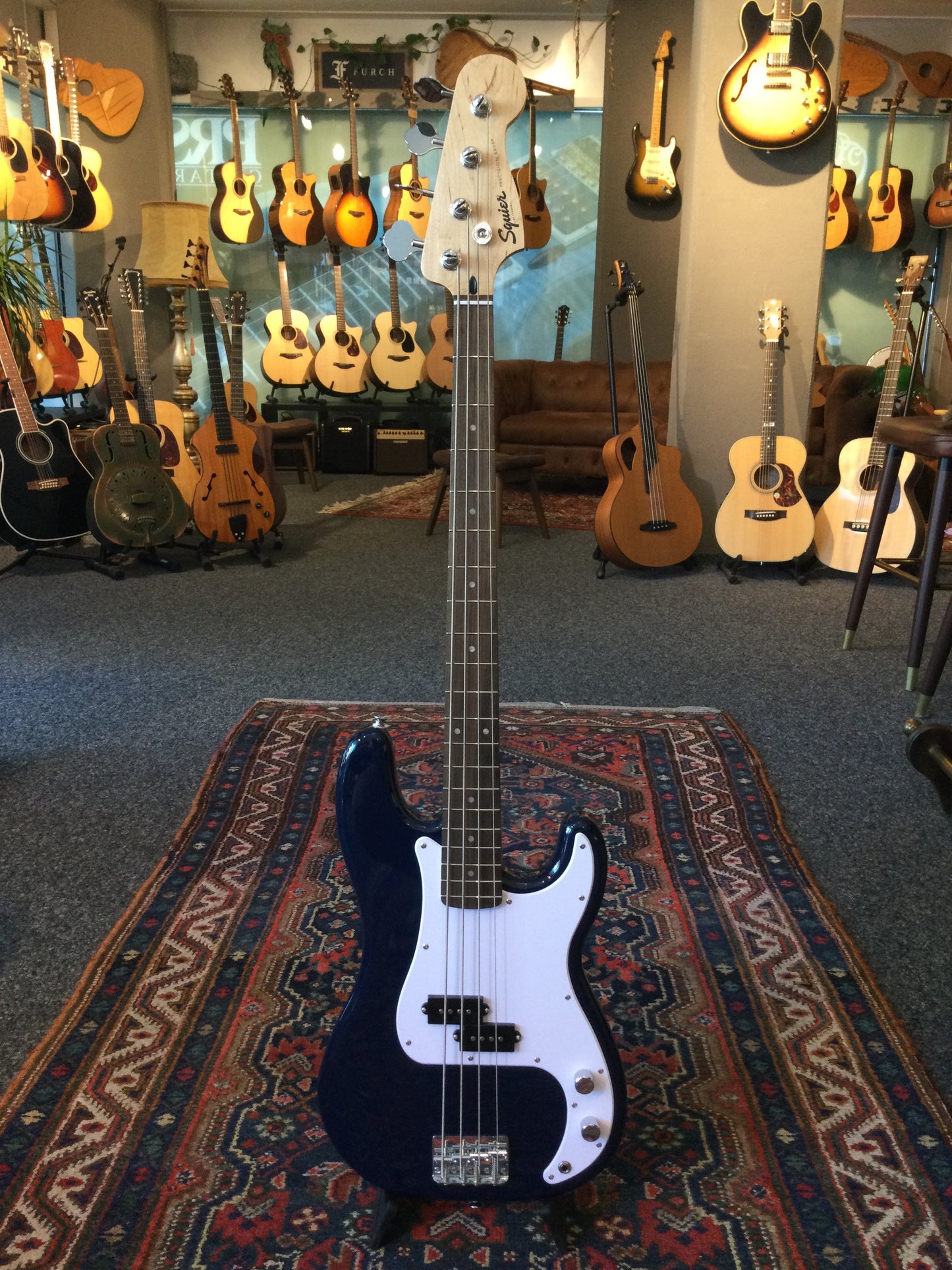 Squier Sonic P-Bass in Blue
