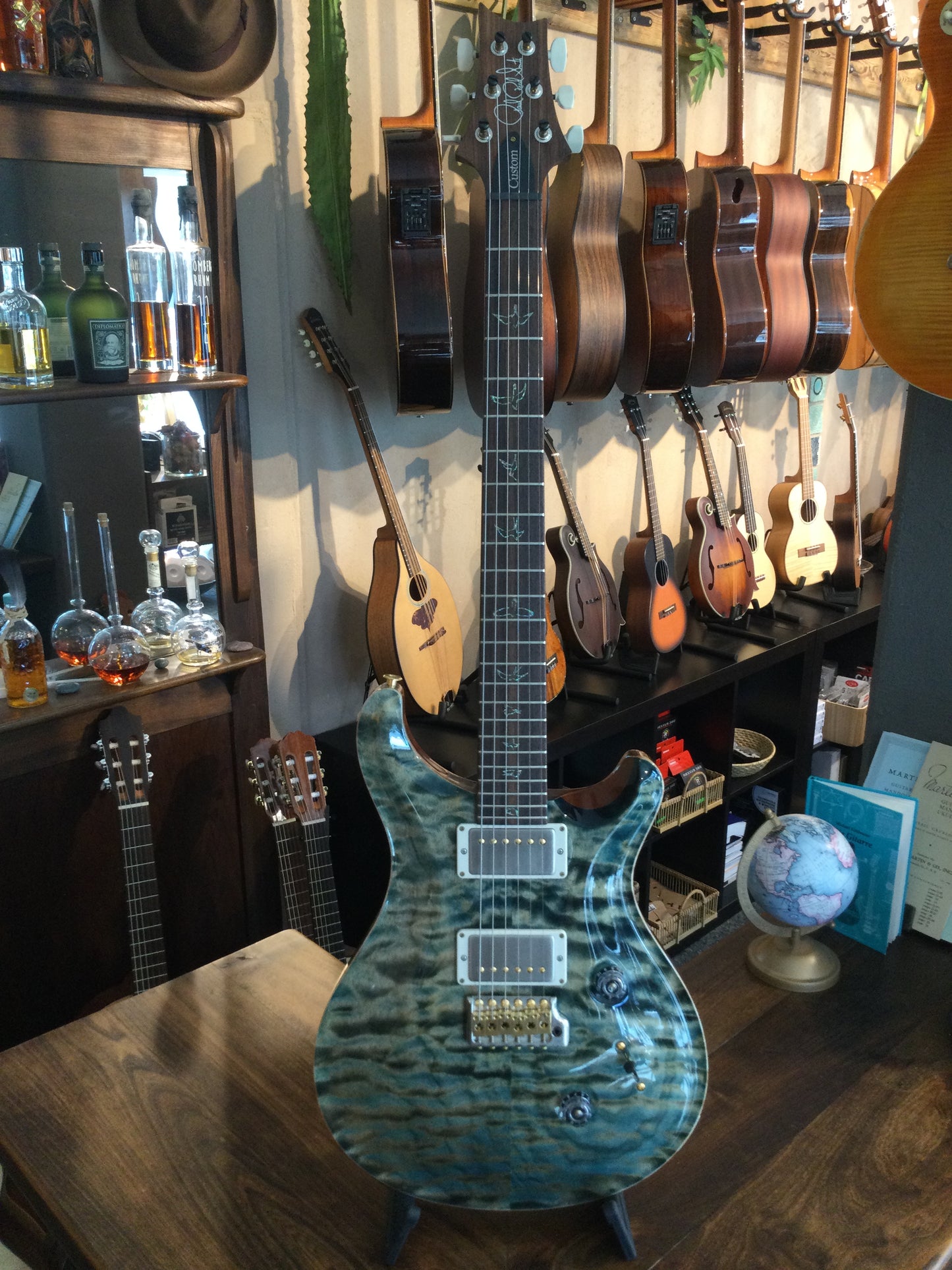 PRS Wood Library Ocean Blue