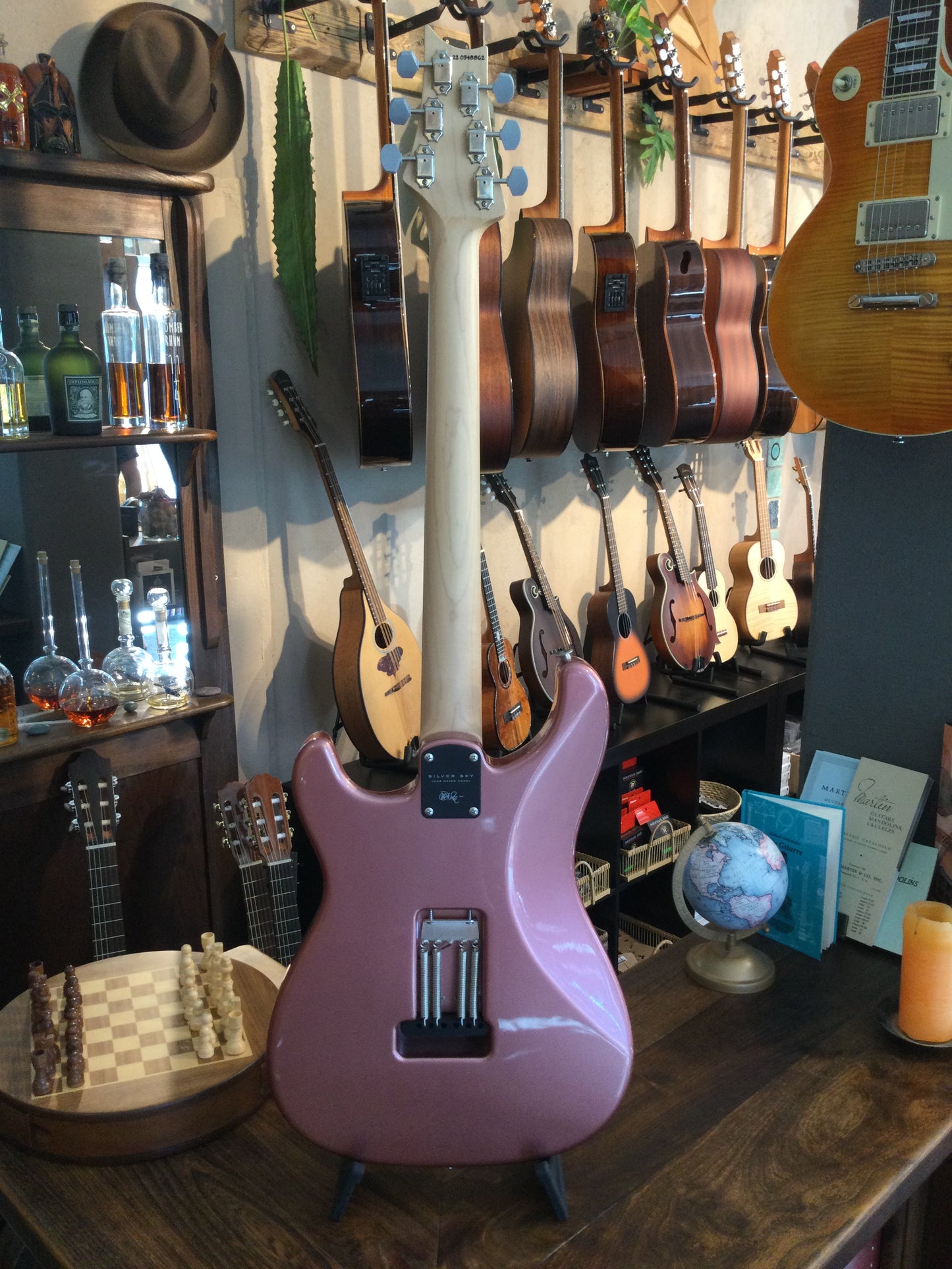 PRS Silver Sky Sunset Res.
