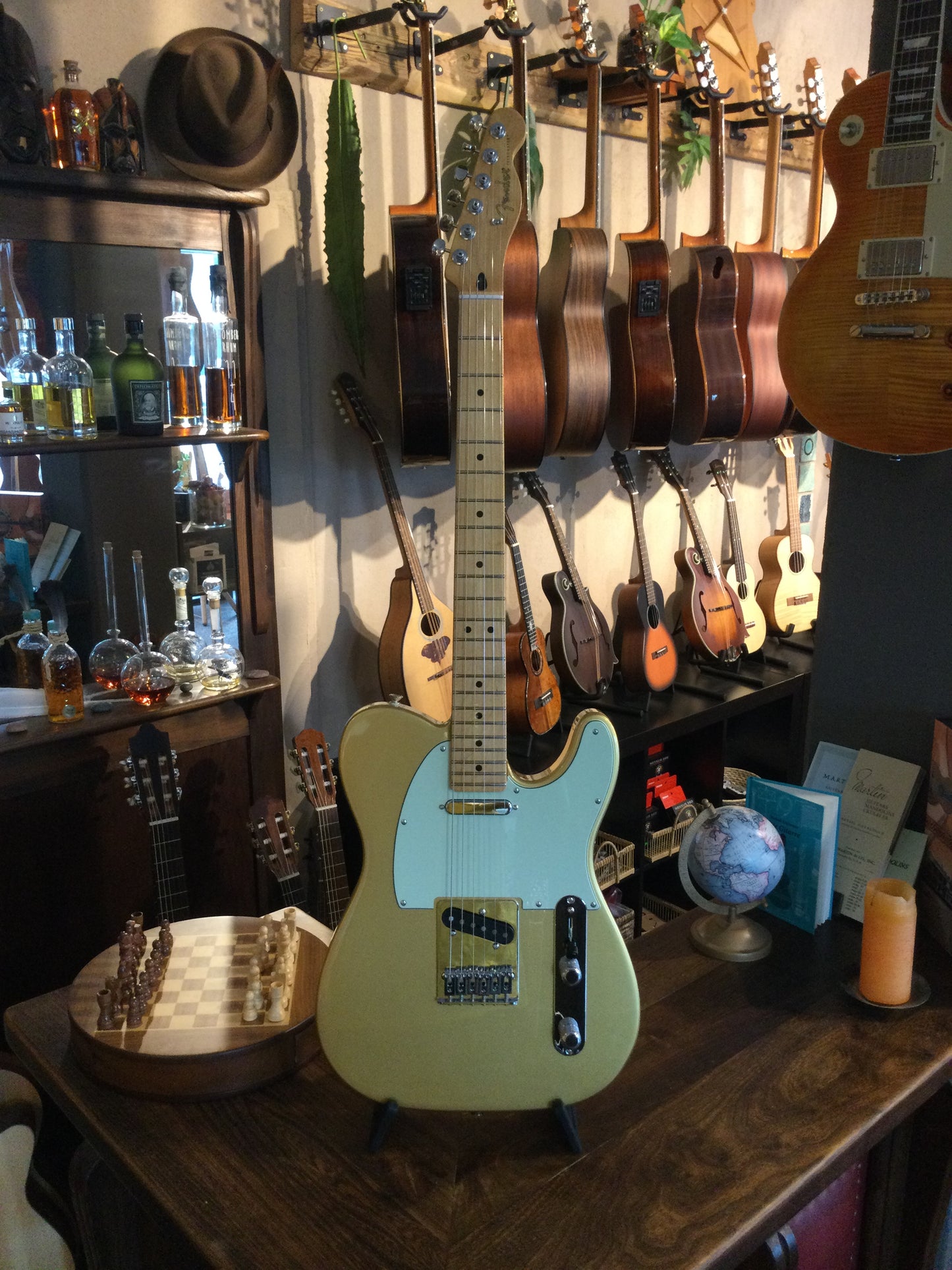 Fender 75th anniversary Telecaster Gold Top