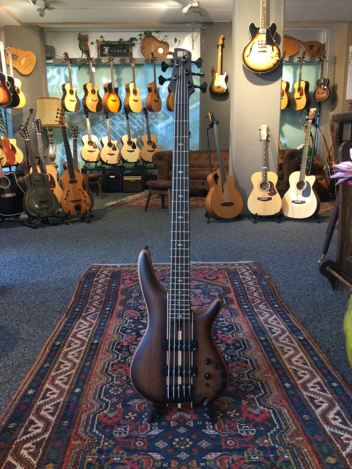 Ibanez Premium SR1355B-DUF aktiv 5 String Bass