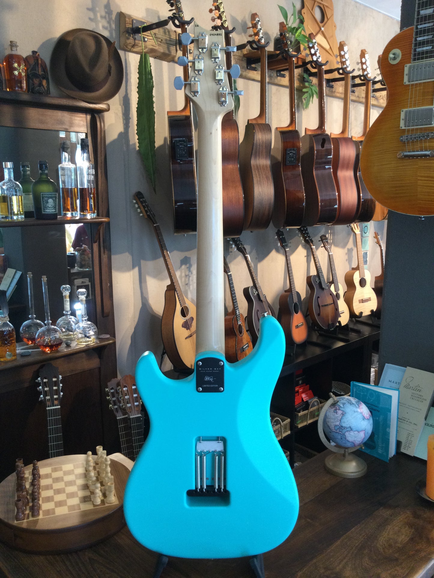 PRS Silver Sky Limited Edition Wild Green Matching Headstock